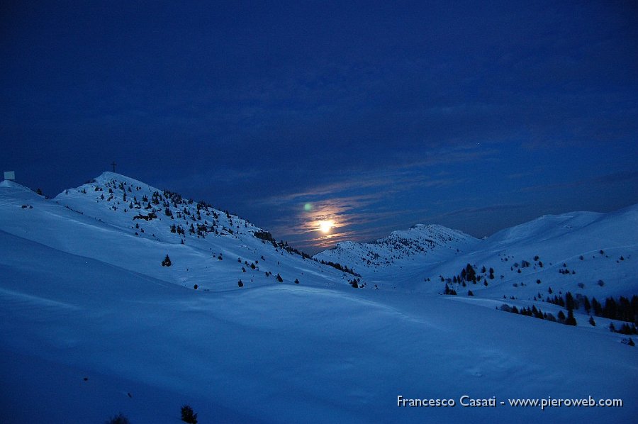 13 Mi abbasso dal Pizzo ed ecco che spunta la Luna!.jpg